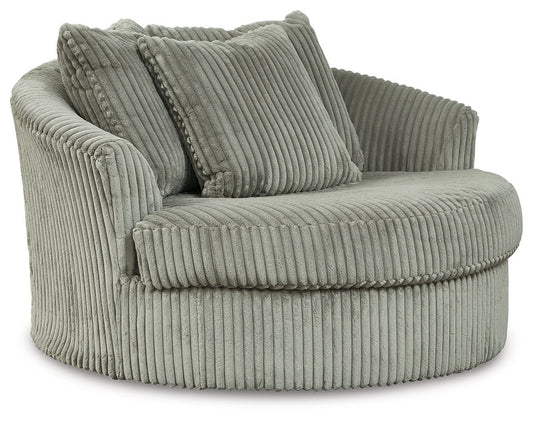 Oversized Swivel Accent Chair