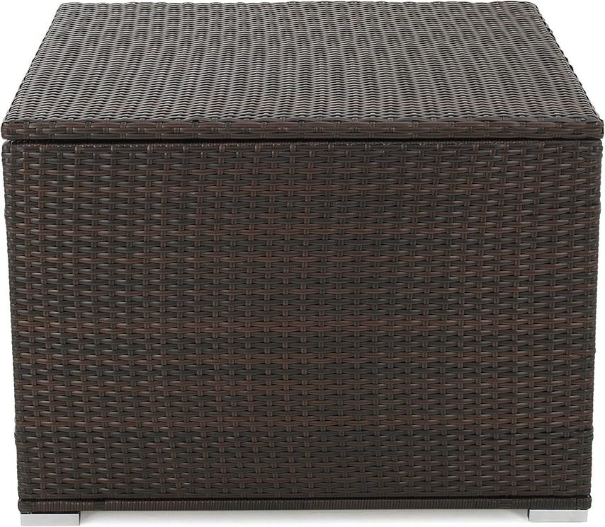 Samoa Multibrown Wicker Storage Box