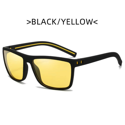 Okaelin T218 Polarized Sport Sunglasses for Men - UV400 Protection Large Square Frame Driving & Fishing Eyewear
