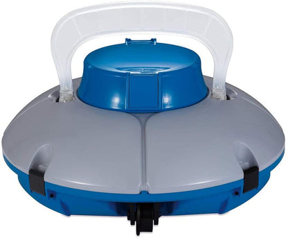 Summer Waves P56000024 Cordless Rechargeable Robotic Above Ground Flat Floor Swimming Pool Water Vacuum Cleaner System